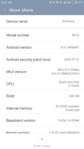 xiaomi-mi5s-system-info