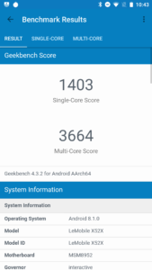 LeEco Le 2 Benchmarks 3