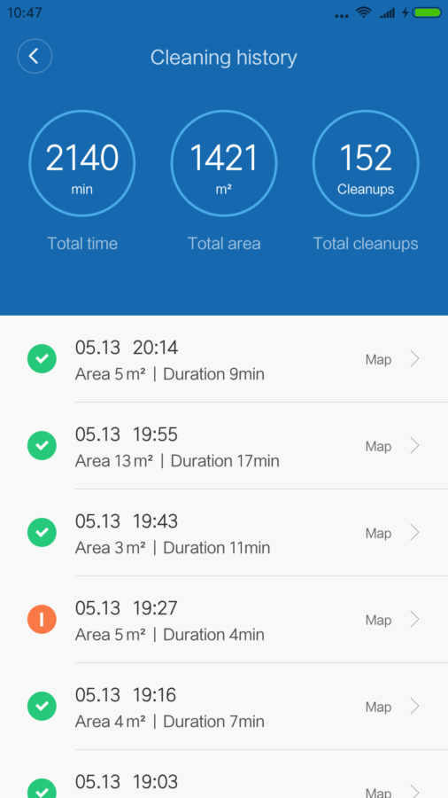 xiaomi smarthome cleaning
