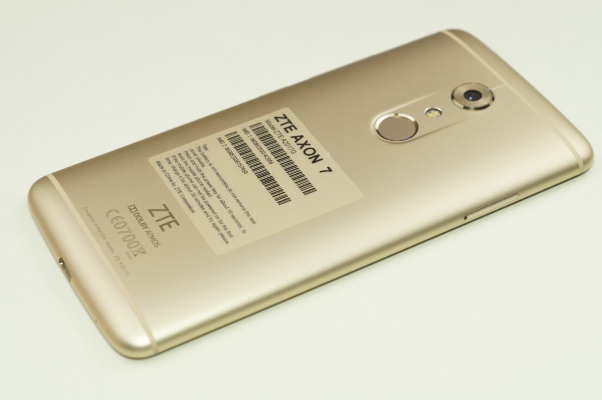 ZTE Axon 7 Design Verarbeitung