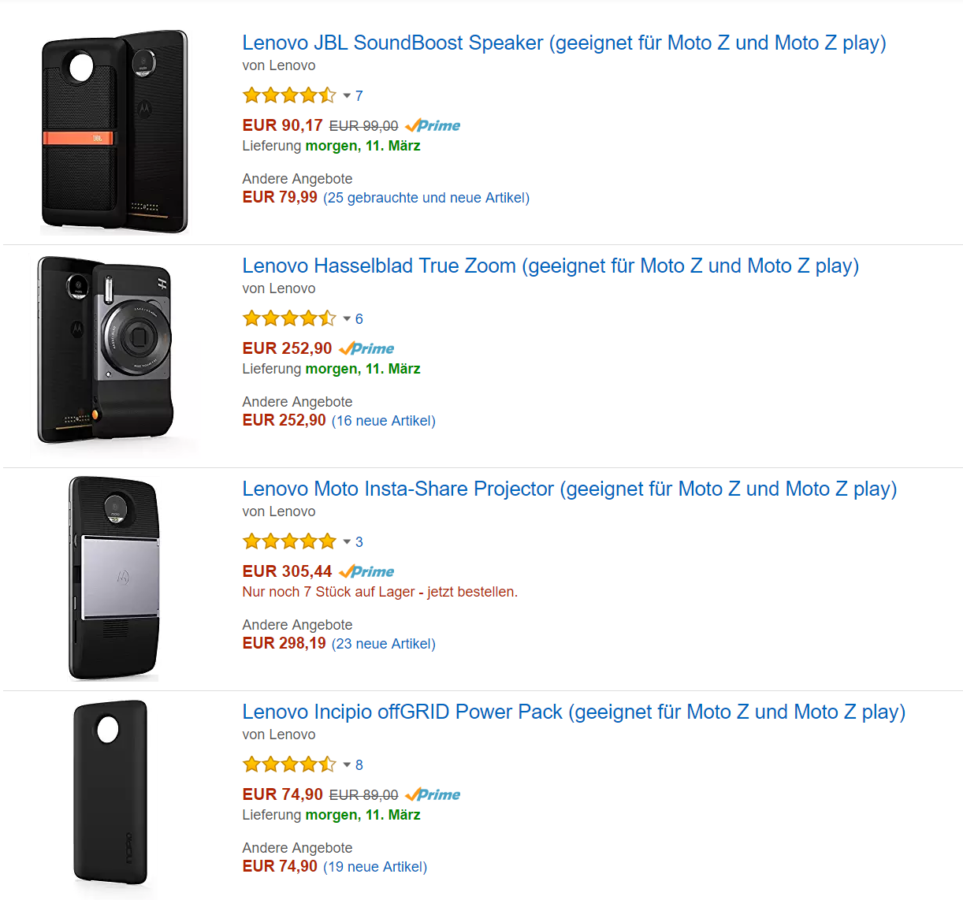 Lenovo Mods Amazon