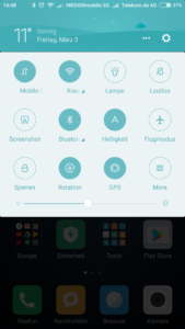 Xiaomi Redmi Note 4X System MIUI 3