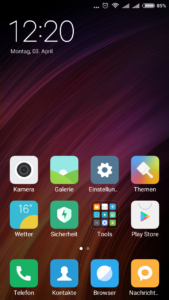 Xiaomi Redmi 4X System MIUI 2