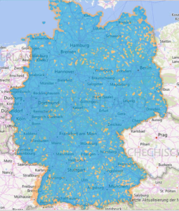 O2 Netzabdeckung Deutschland