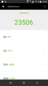 Samsung Galaxy S8 Clone Antutu Benchmark