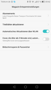 Huawei Nova EMUI System 6