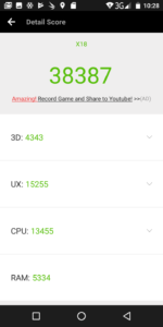 Cubot X18 Antutu