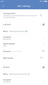 Xiaomi Mi WIFI Router App Einstellungen 4