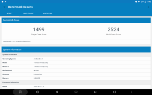 Teclast T10 Benchmark 2