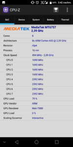 Doogee Mix 2 CPU Z