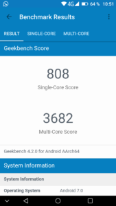 doogee s60 geekbench