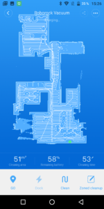 Roborock Sweep ONE Test Reinigung Karte