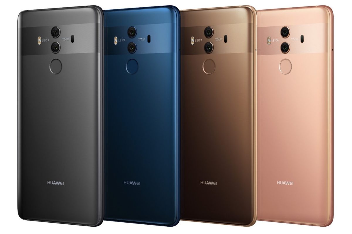 Huawei Mate 10 Pro Test Farben