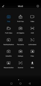 Huawei P20 Lite Camera UI 2