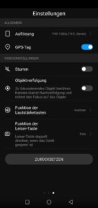 Huawei P20 Lite Camera UI 3