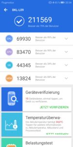 Honor View 10 Testbericht Screenshot Benchmark 9