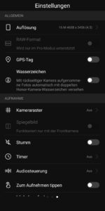 Honor View 10 Testbericht Screenshot Kamera 4