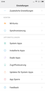 Xiaomi Redmi S2 MIUI System 2