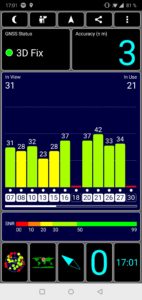 OnePlus 6 Testbericht Screenshot GPS Empfang