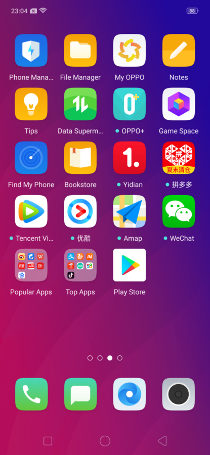 Bloatware Oppo Find X 3