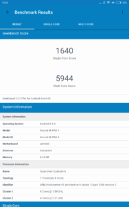 Xiaomi Mi Pad 4 Testbericht 8 Zoll Tablet MIUI Android Benchmarks 3