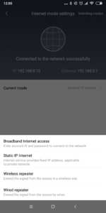 Xiaomi router App 4