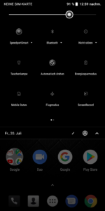 Doogee S55 Testbericht Screenshots System 3