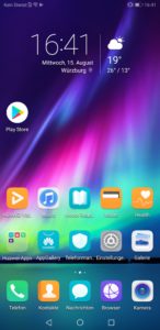 Honor Note 10 Testbericht Phablet Screenshots 1