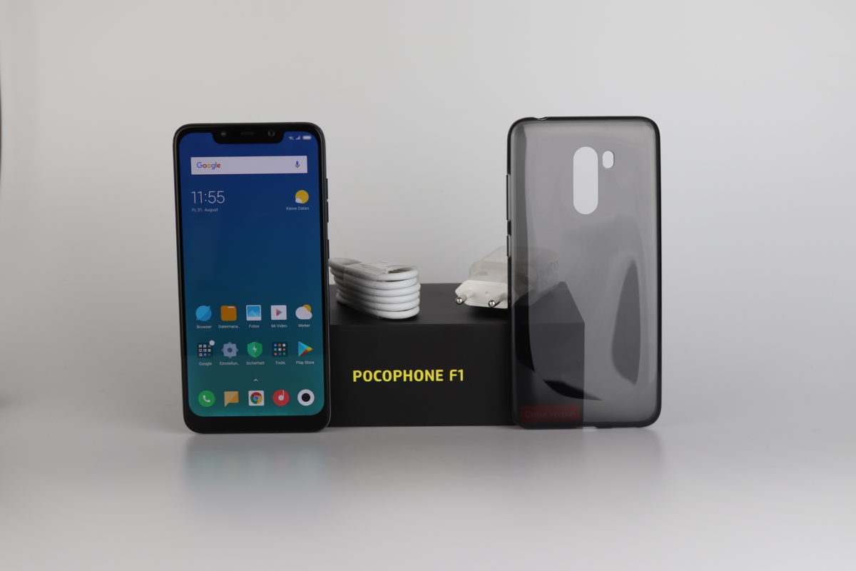 Xiaomi Poco F1 Lieferumfang