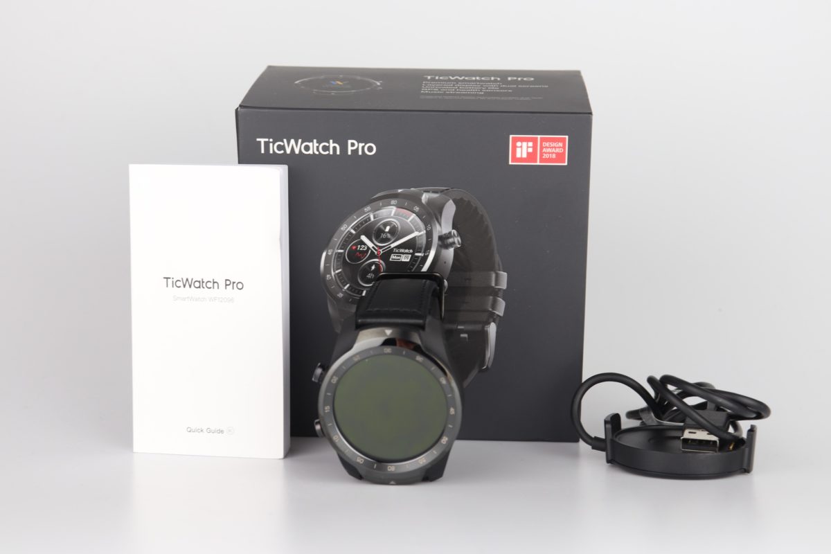 TicWatch Pro Lieferumfang