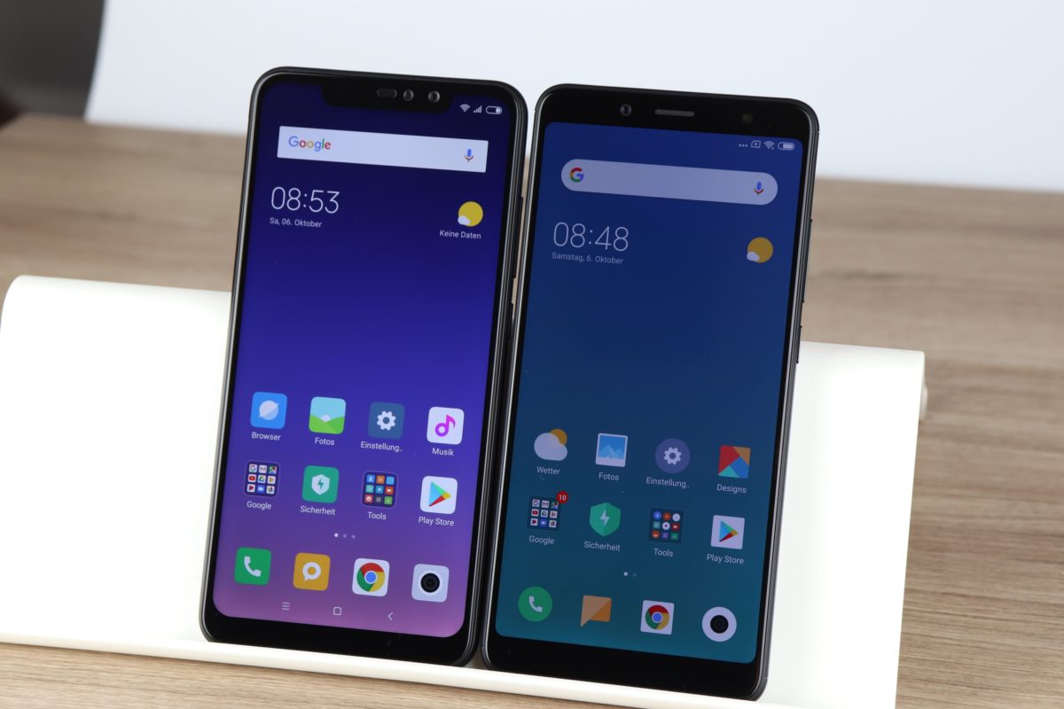 Xiaomi Redmi Note 6 Pro Rückseite und Display 2