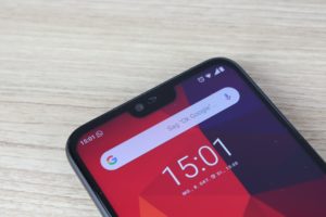 Nokia 6.1 Notch Schriftzug 1