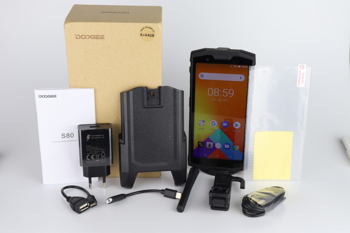 Doogee S80 Lieferumfang