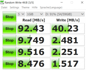 Aukey MicroSD Test