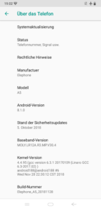 Elephone A5 Testbericht Screenshots 18