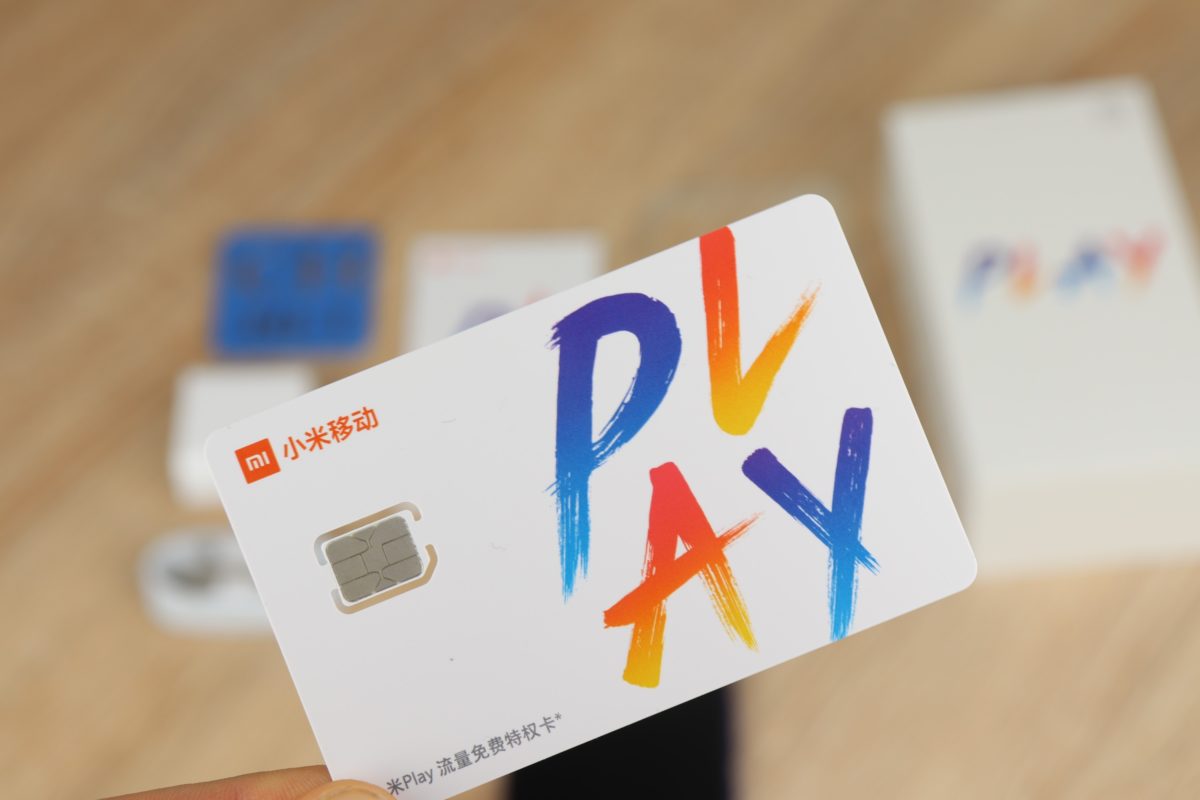 Xiaomi MI Play Sim Karte China