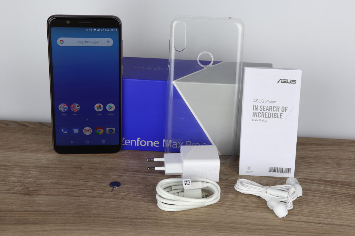 Asus Zenfone Max Pro M1 Lieferumfang