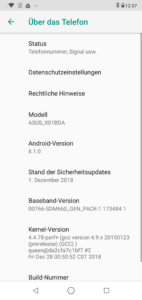 Asus Zenfone Max Pro m2 android4