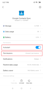 Google Playstore und Contact Sync Xiaomi MIUI installieren 7 1