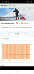 Akkulaufzeit Redmi Note 7 PCMark Akkutest