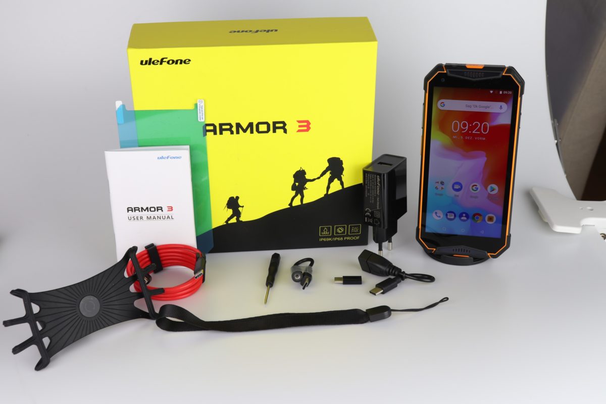 Ulefone Armor 3 Lieferumfang