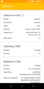 ulefone armor3 drm