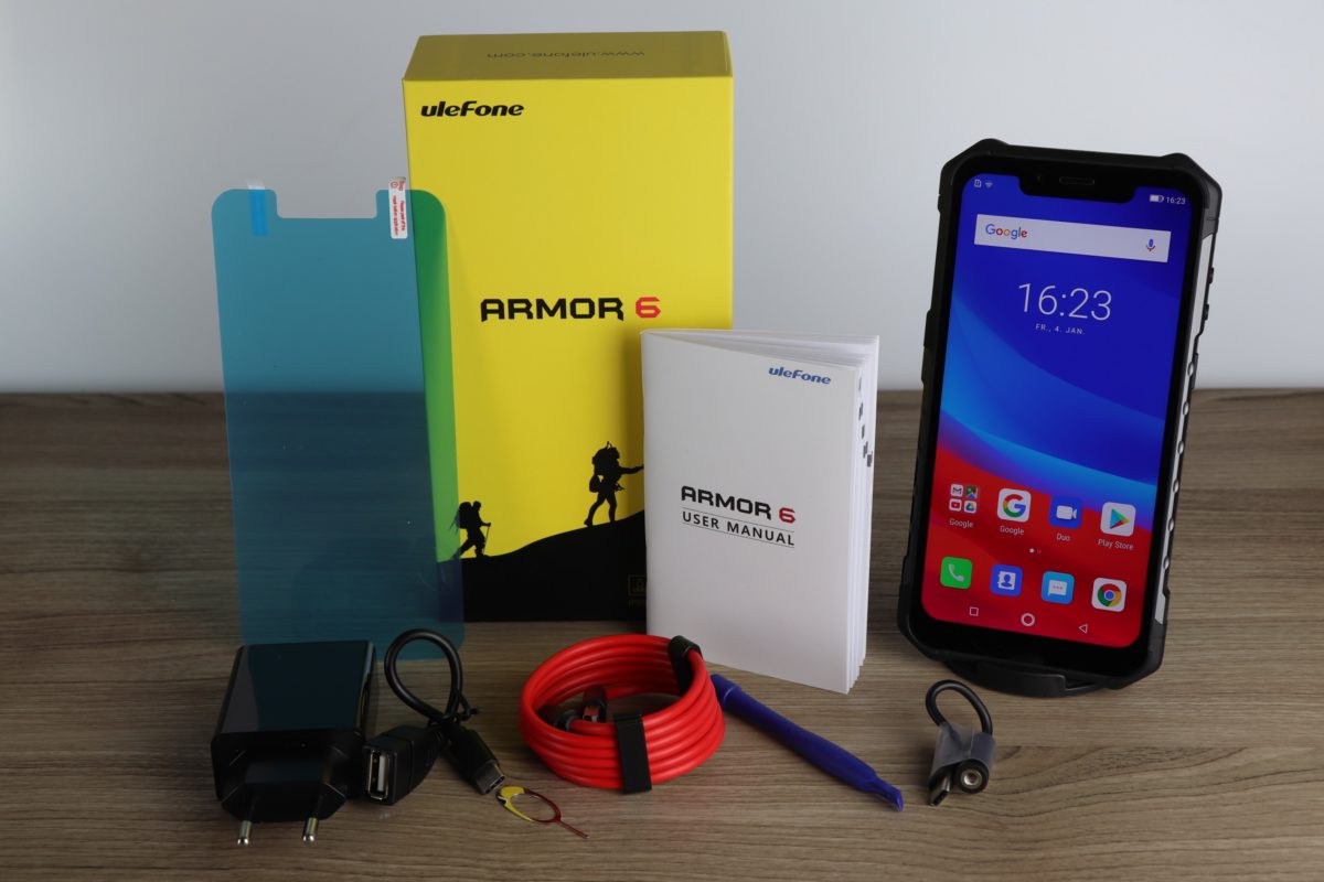 Ulefone Armor 6 Lieferumfang