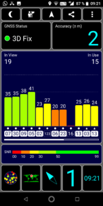 Cubot X19 GPS Test