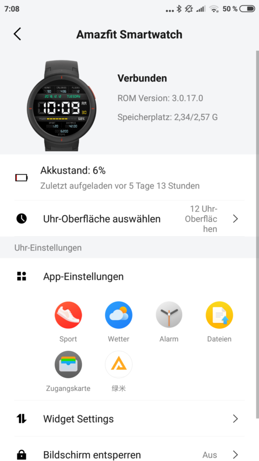 Amazfit_Watch_App_Akkulaufzeit