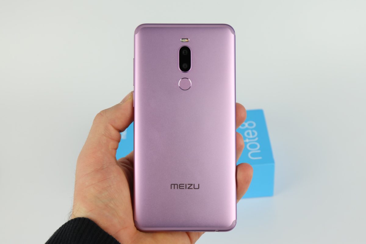 Meizu Note 8 Hand Rückseite