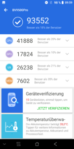 blackview bv9500pro antutu