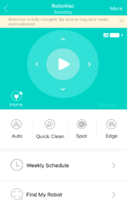 Eufy RoboVac App