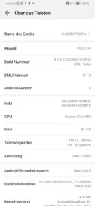 Huawei P30 Pro Test emui android update 6