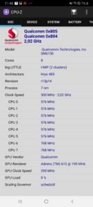 samsung a70 03 114852 CPU Z